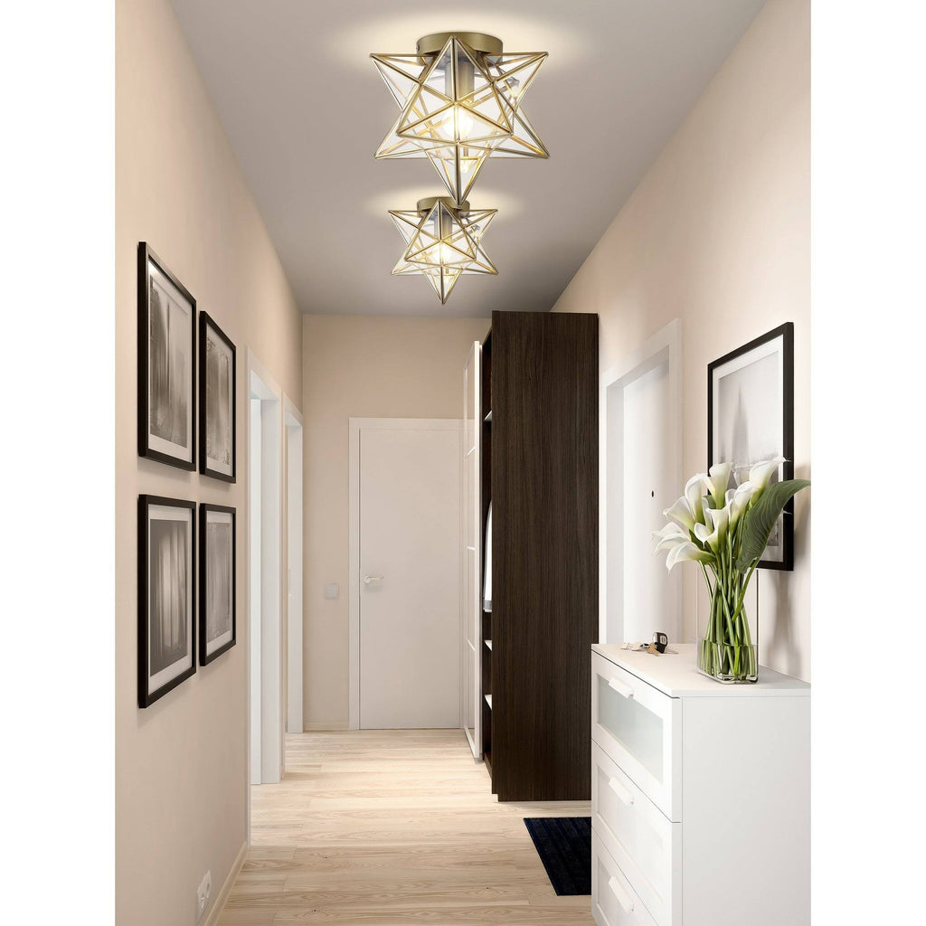 Gold LED Flush Mount Z1516