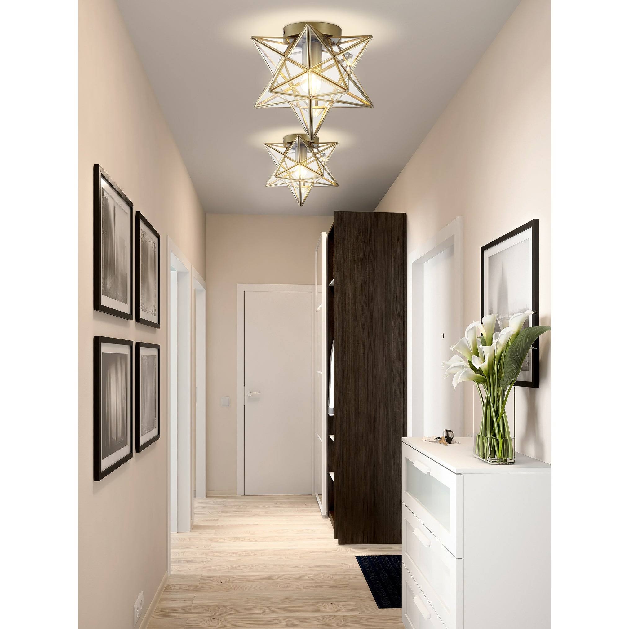 Gold LED Flush Mount Z1516