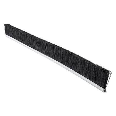 Strip Brush, 5/16W, 96 in L, Trim 4 In, Pk10 T216