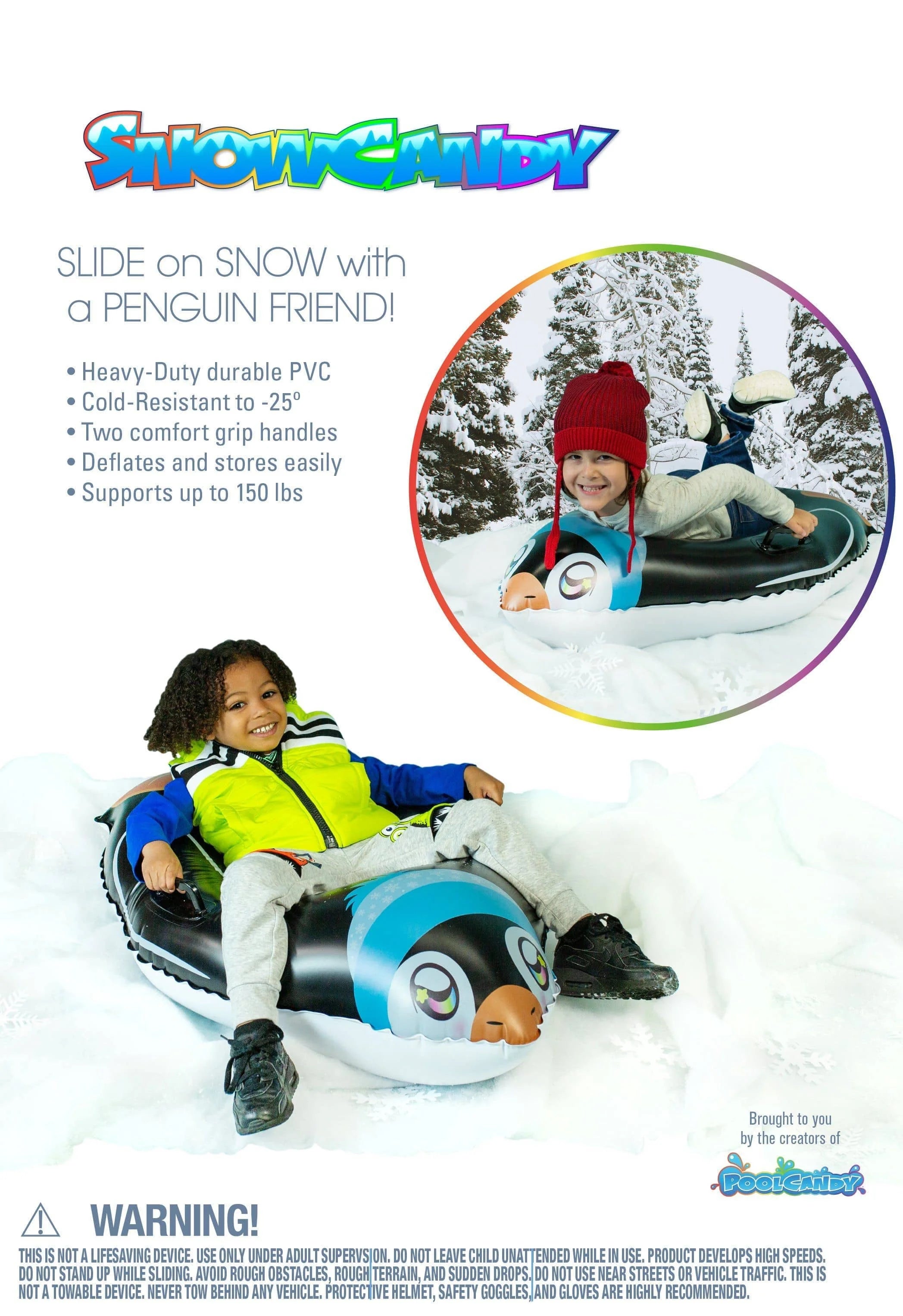 Penguin Snow Sled T626