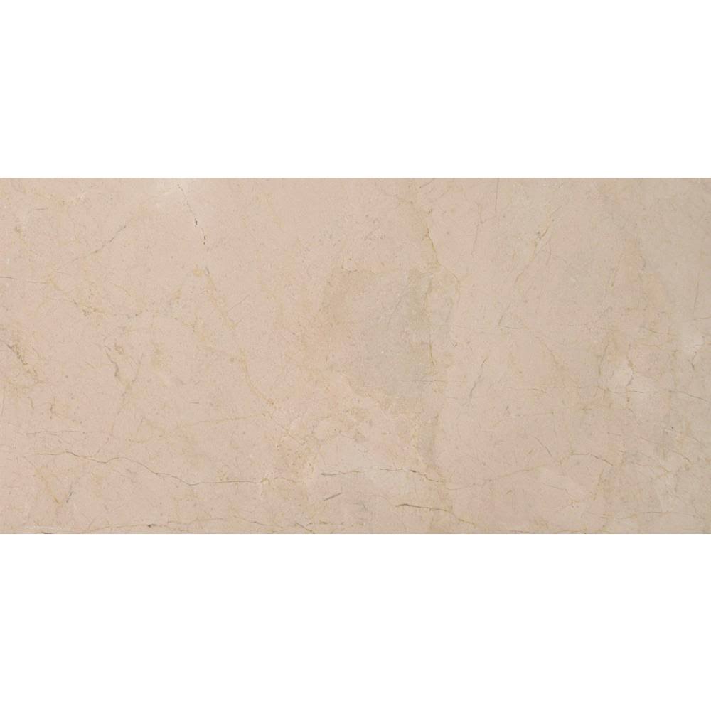 12 in. x 24 in. Polished Marble Floor and Wall Tile W3695