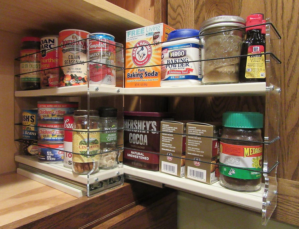 Two-Tiered Spice Organizer for Large Containers Z448