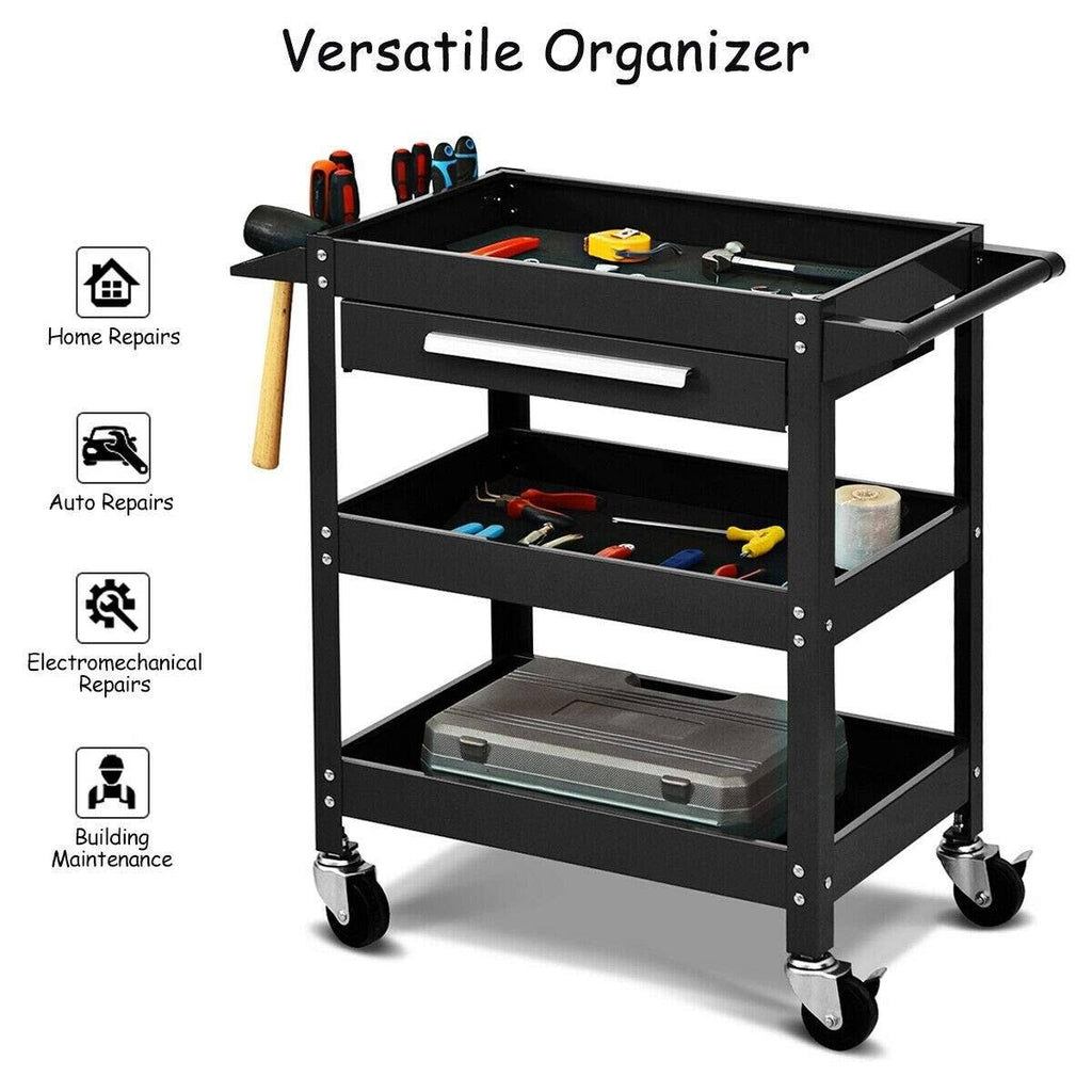 Rolling Tool Cart with Drawer V2956
