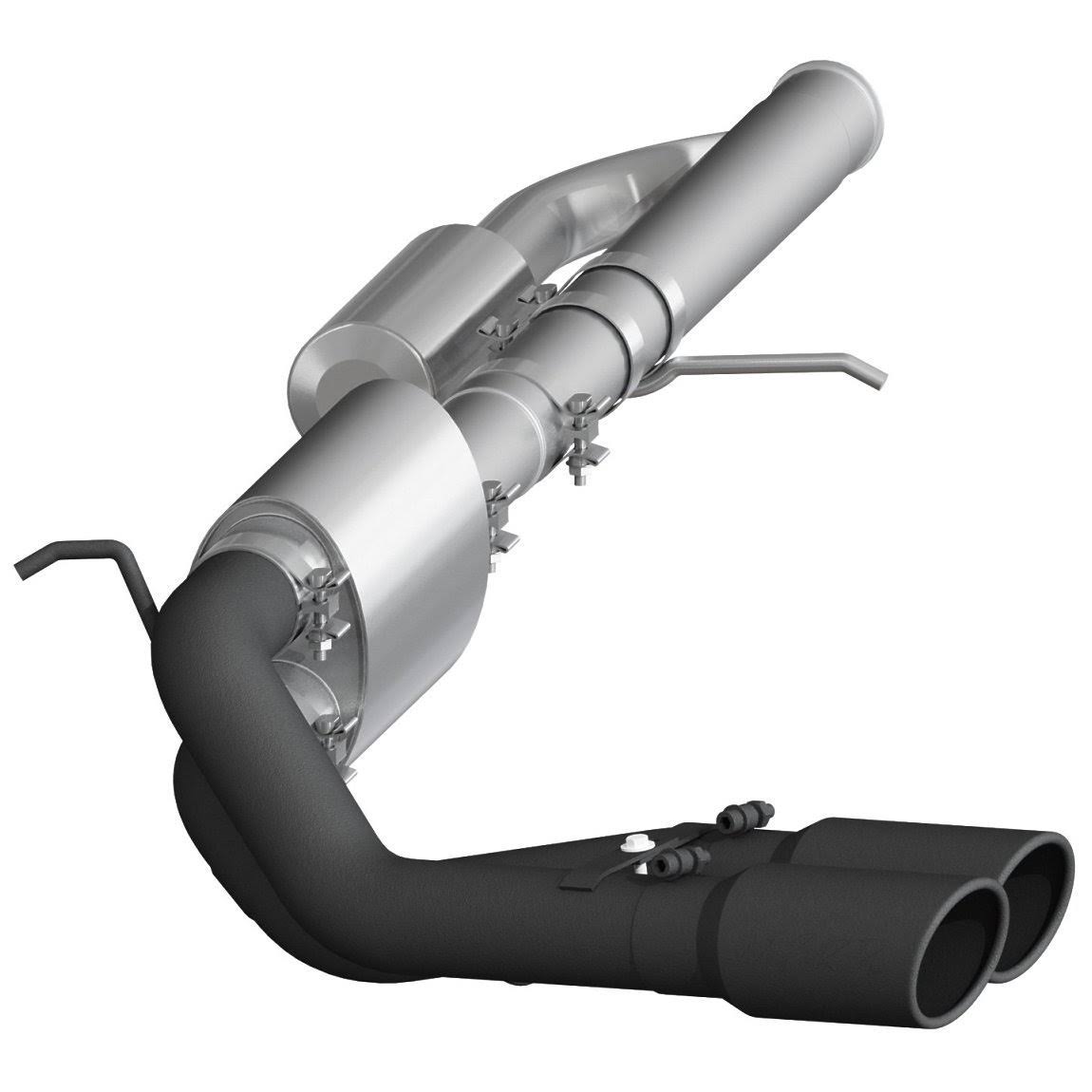 Black Cat Back Exhaust System K26955