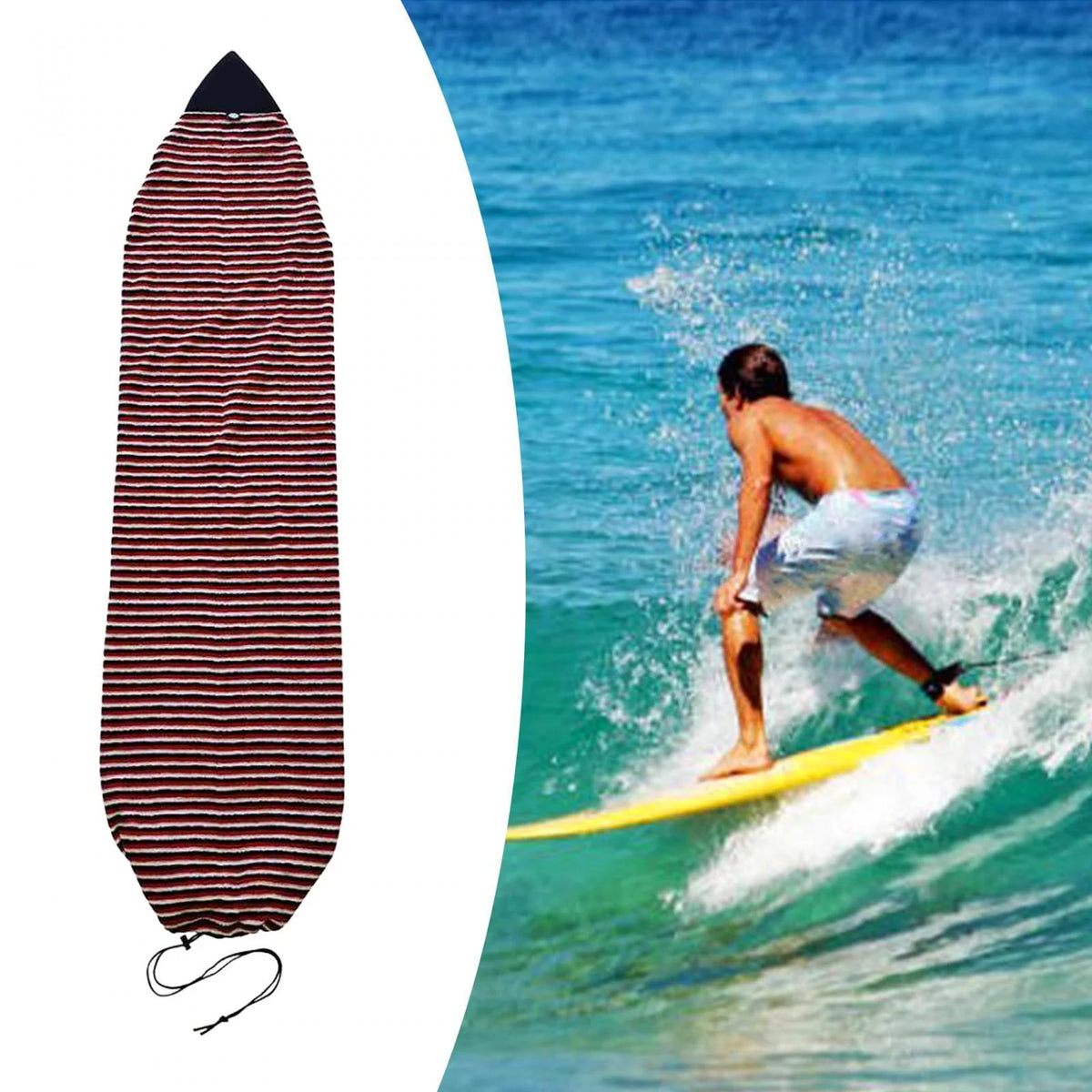 Surfboard Sock Cover Carry Protective Bag F918229