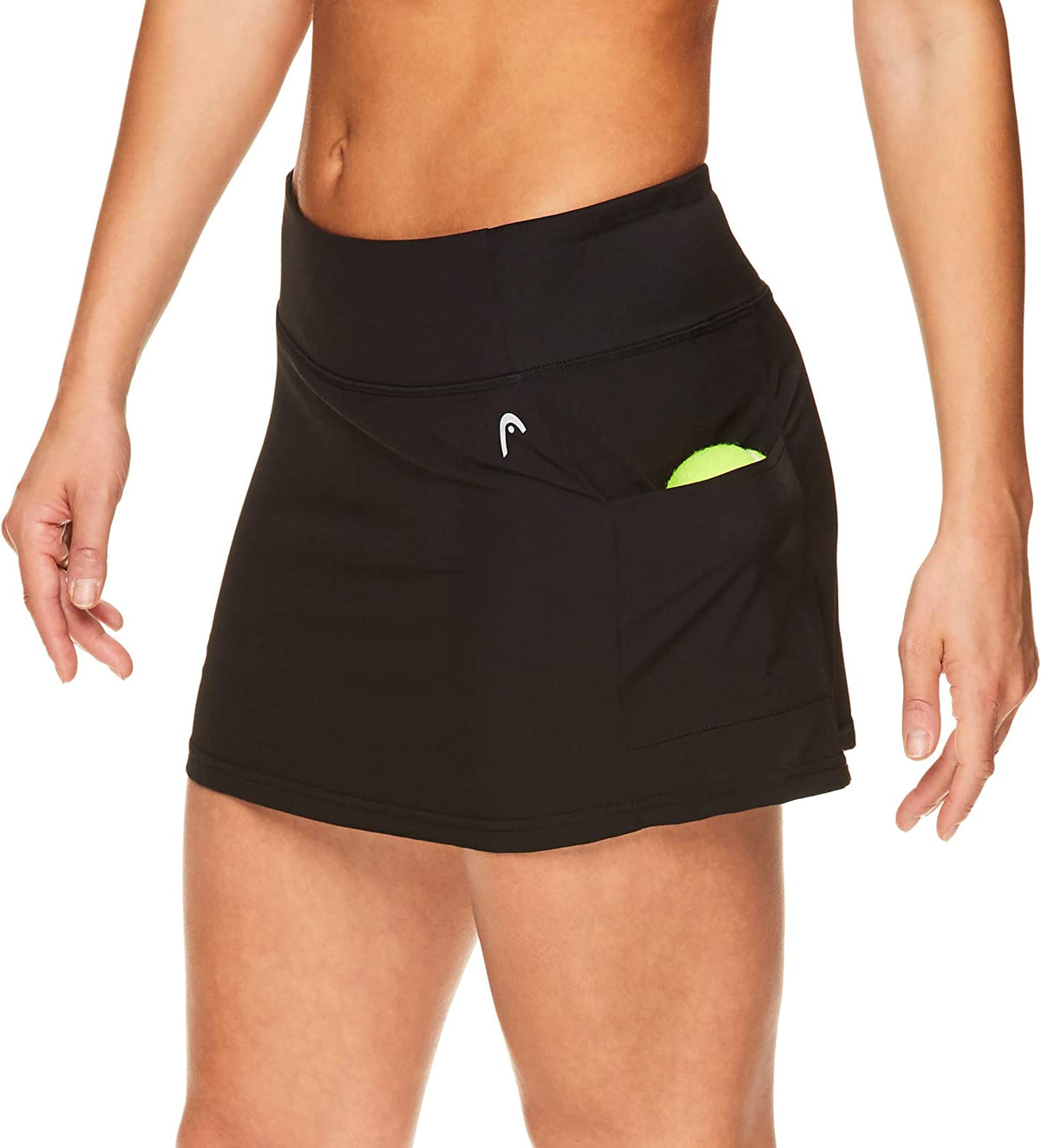 Women's Athletic Tennis Skirt with Ball Pocket Y524611