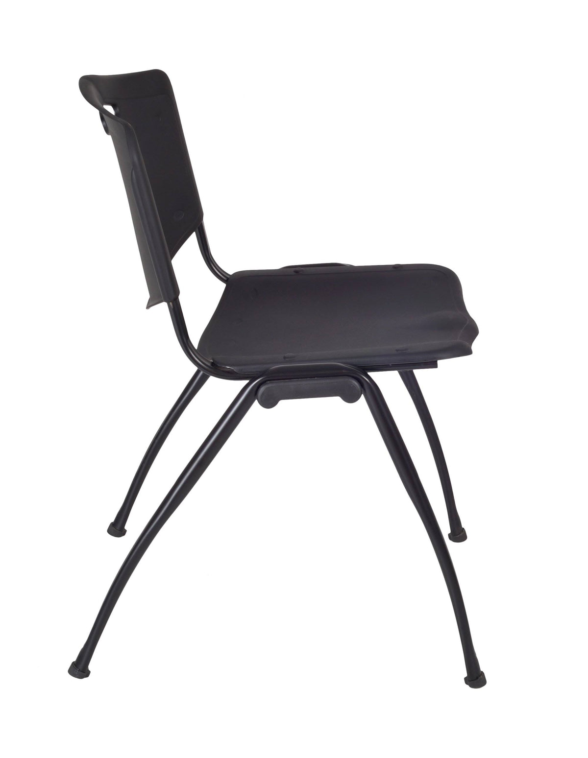 Mahogany Training Table and 2 Stack Chairs X598