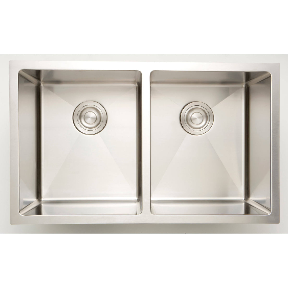 Chrome Kitchen Sink with Stainless Steel Finish, 18 Gauge N958834