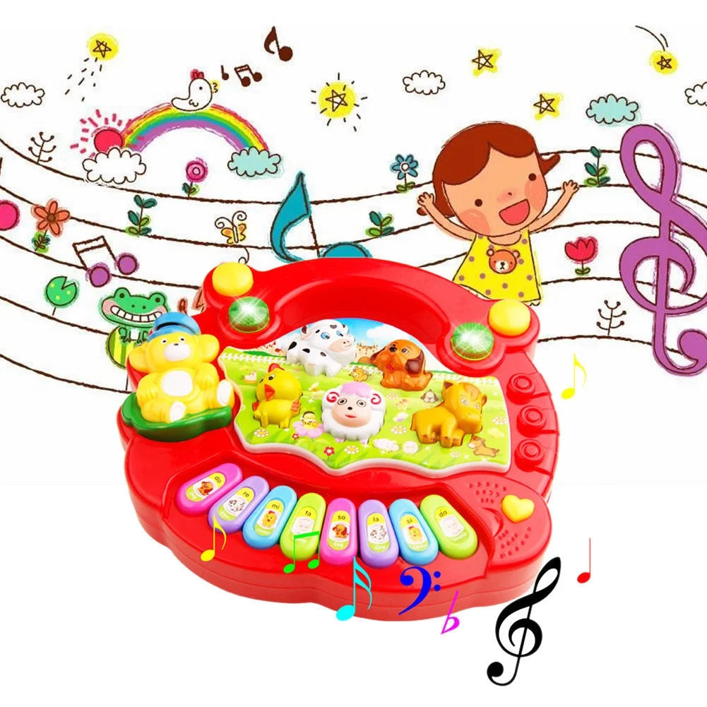 Baby Piano Toys with Light Up Musical Keyboard K6648