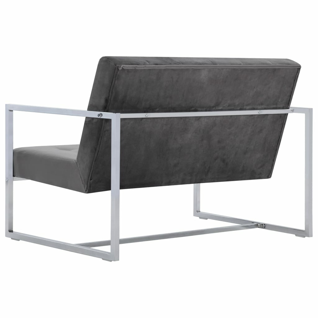 2-Seater Sofa Dark Gray W445