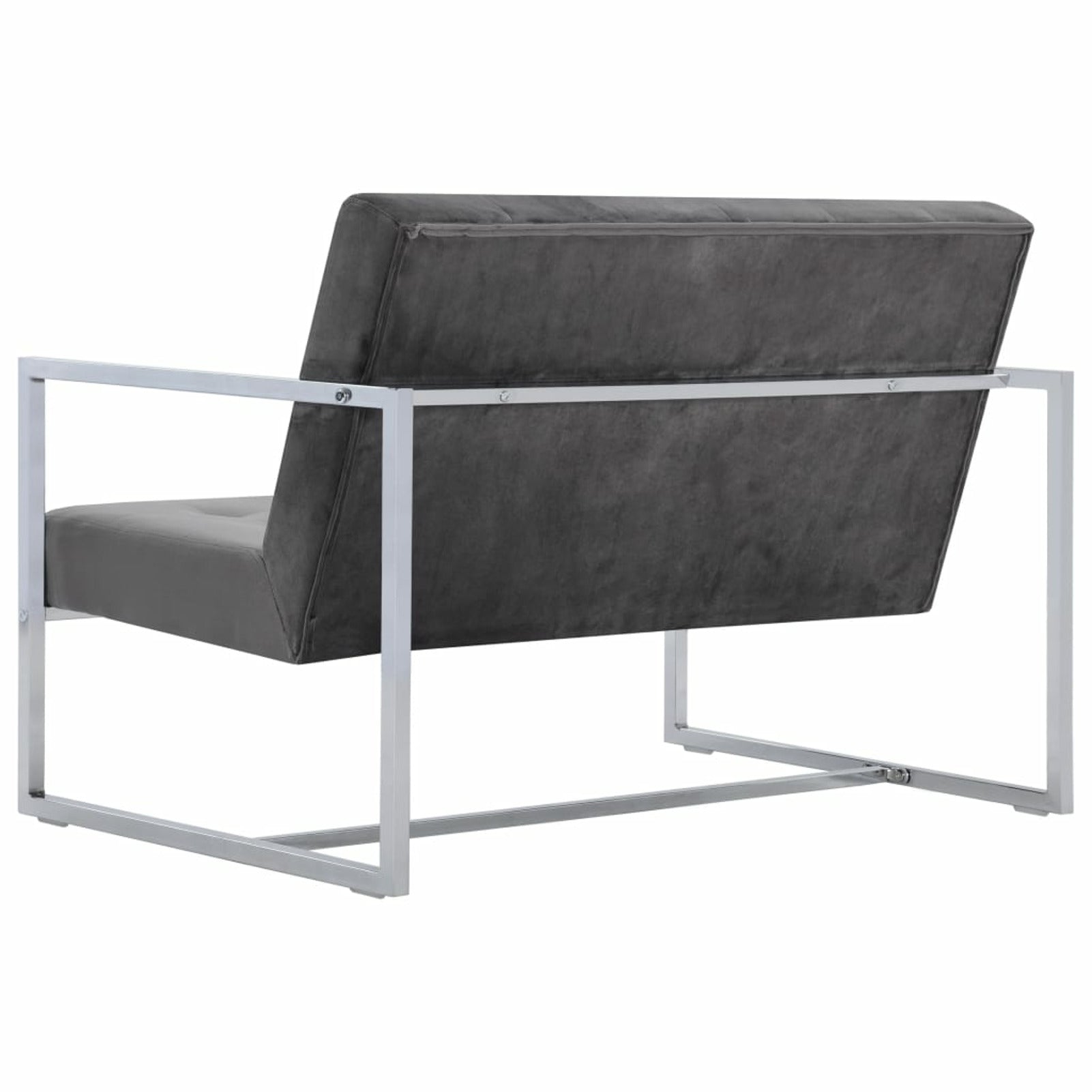 2-Seater Sofa Dark Gray W445