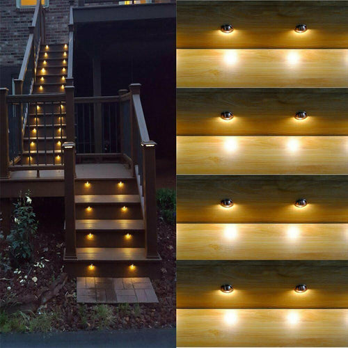 10 Pc Low Voltage LED Deck Lights Kit W15976