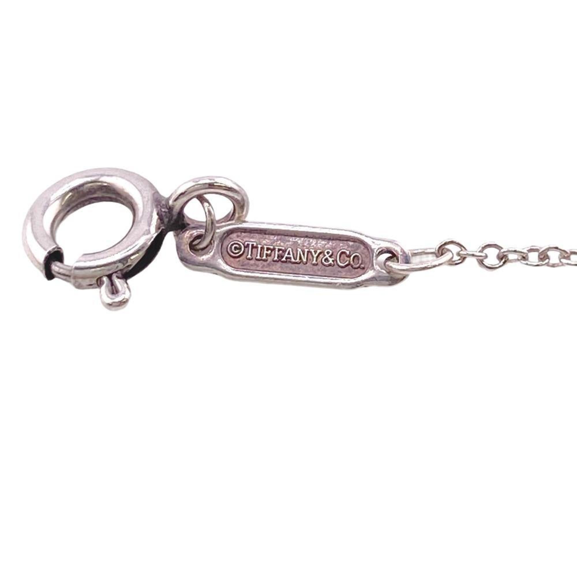 Tiffany T Smile 925 Silver Necklace L234