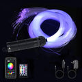 Car Use Bluetooth LED Fiber Optic Lights Star Ceiling Light Kit 430pcs 9.8ft Fiber Cable U527