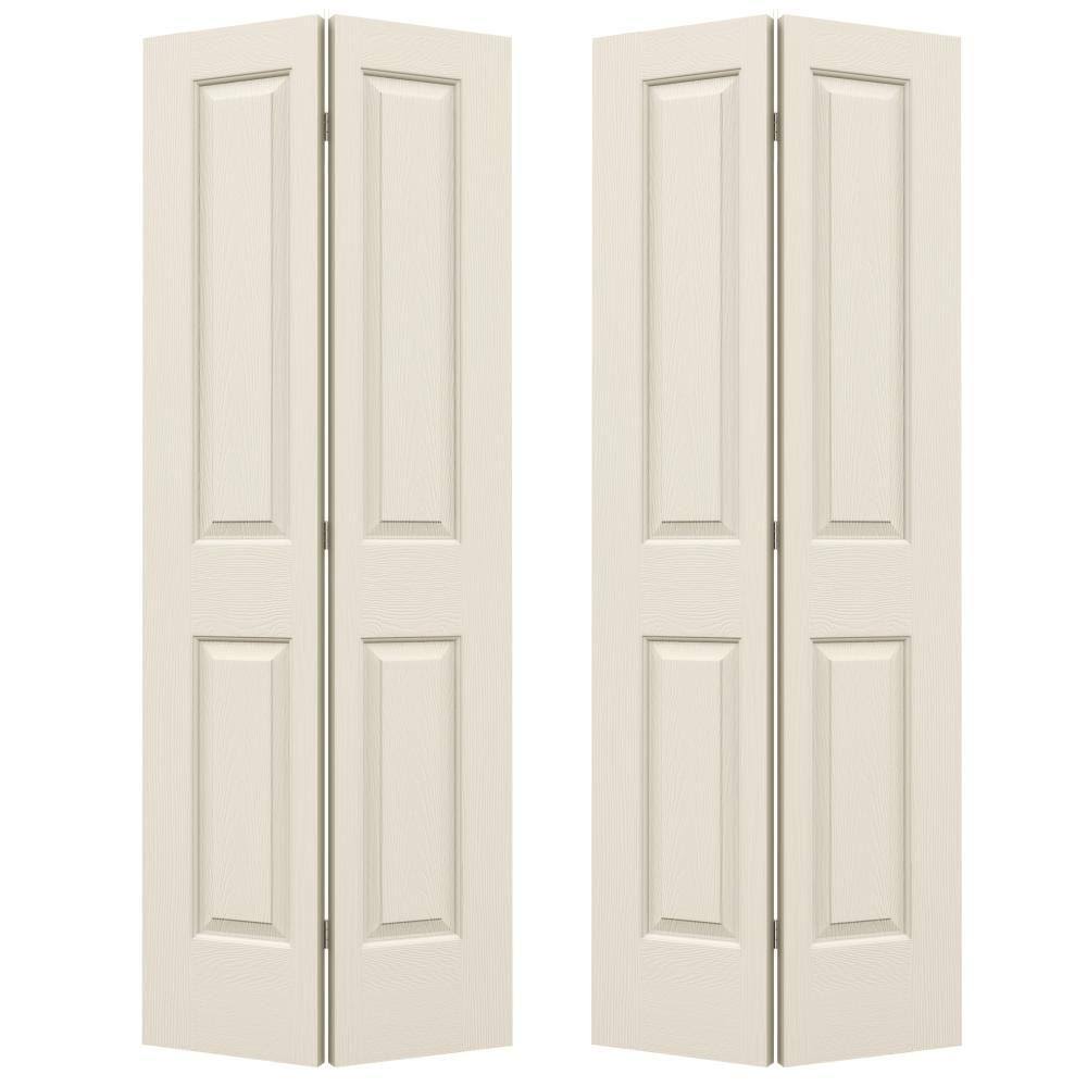72 in. x 80 in. Primed Smooth Composite MDF Closet Bi-Fold Double Door U557007