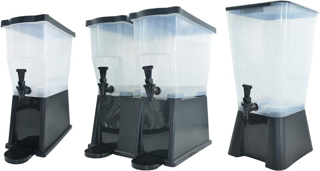 7-Gallon Clear Iced Beverage Dispenser N152