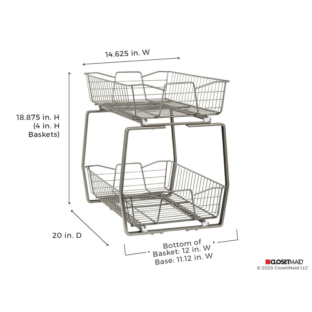 2-Tier Kitchen Cabinet Organizer A725