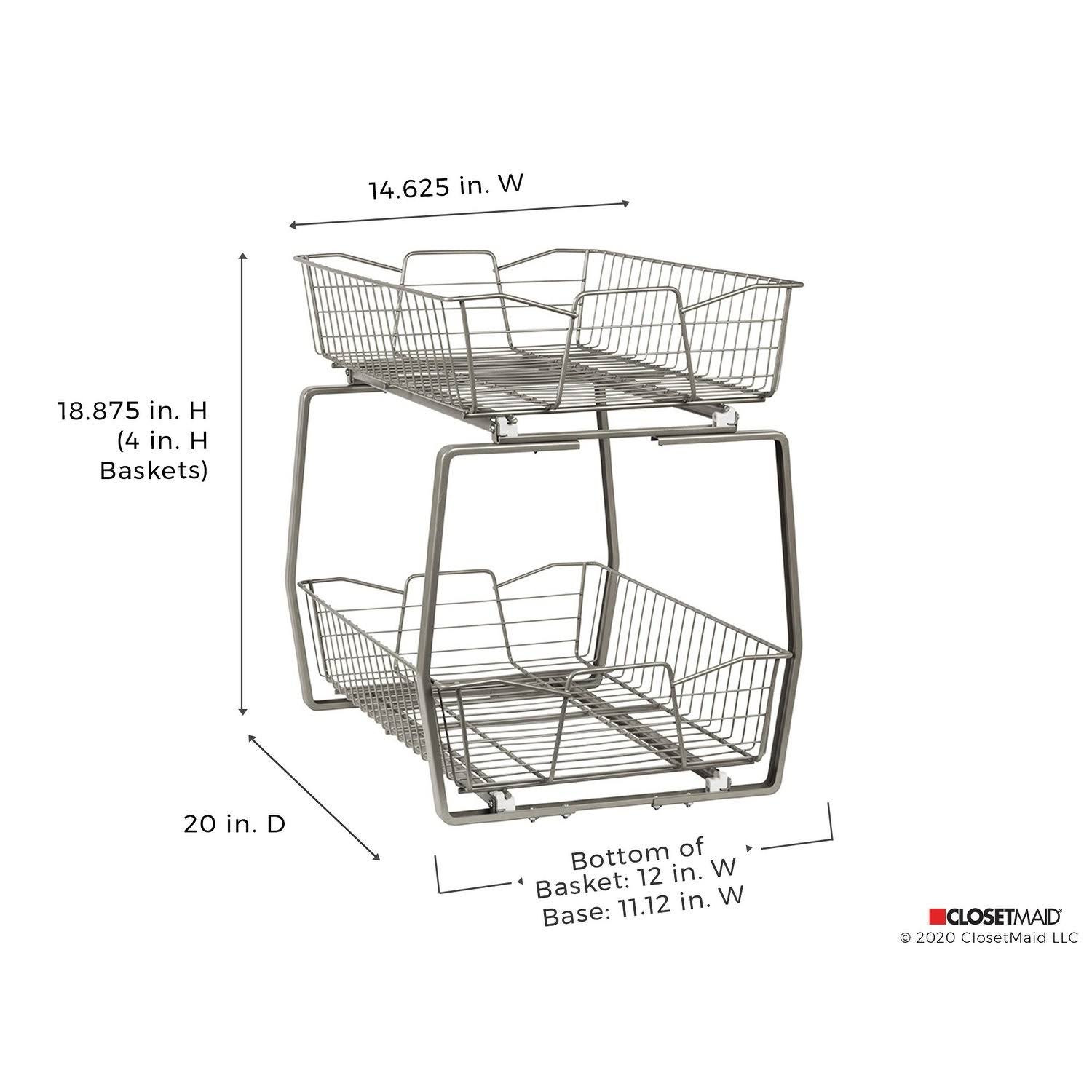 2-Tier Kitchen Cabinet Organizer A725