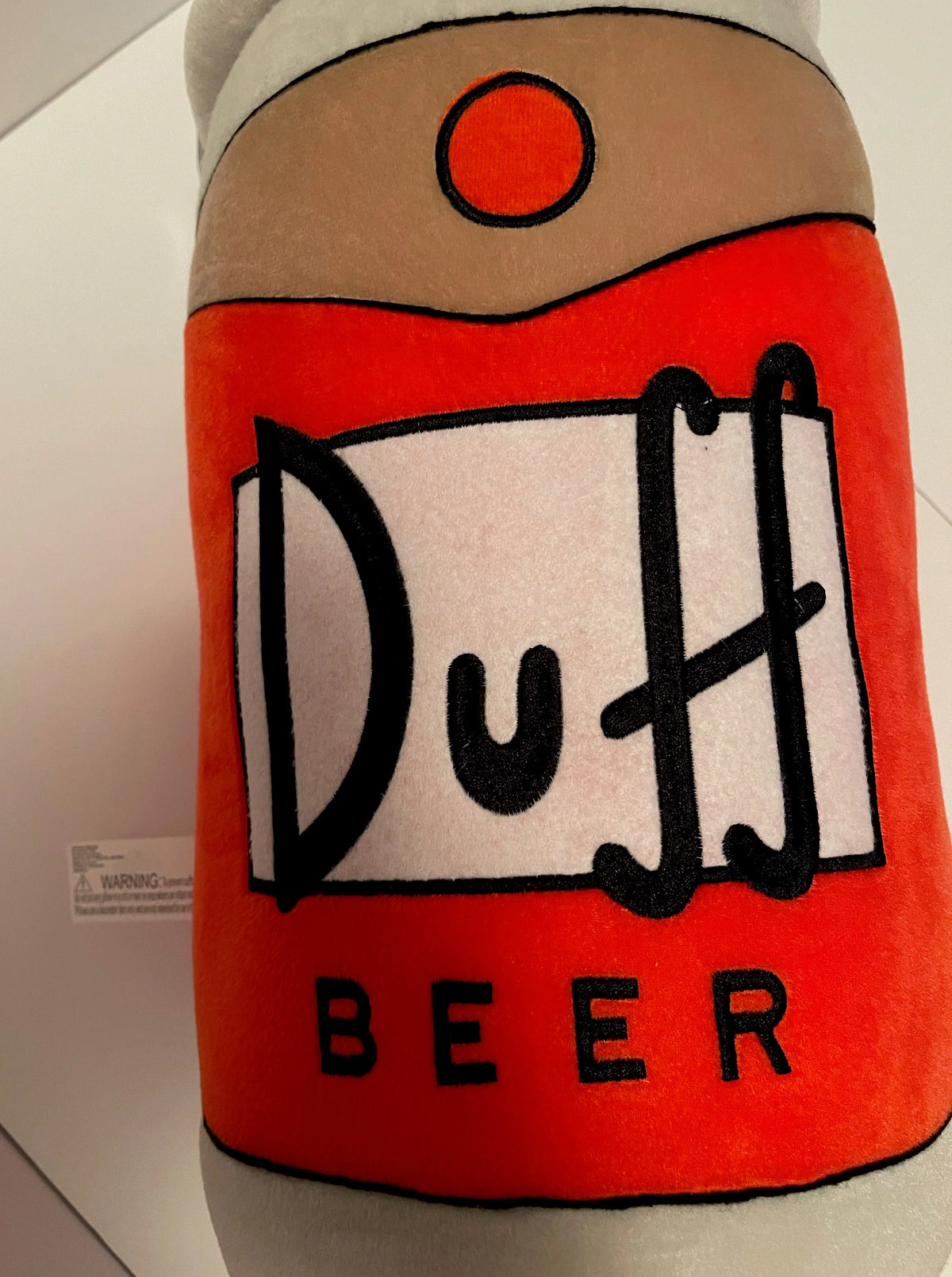 Duff Beer Can Plush Pillow A152