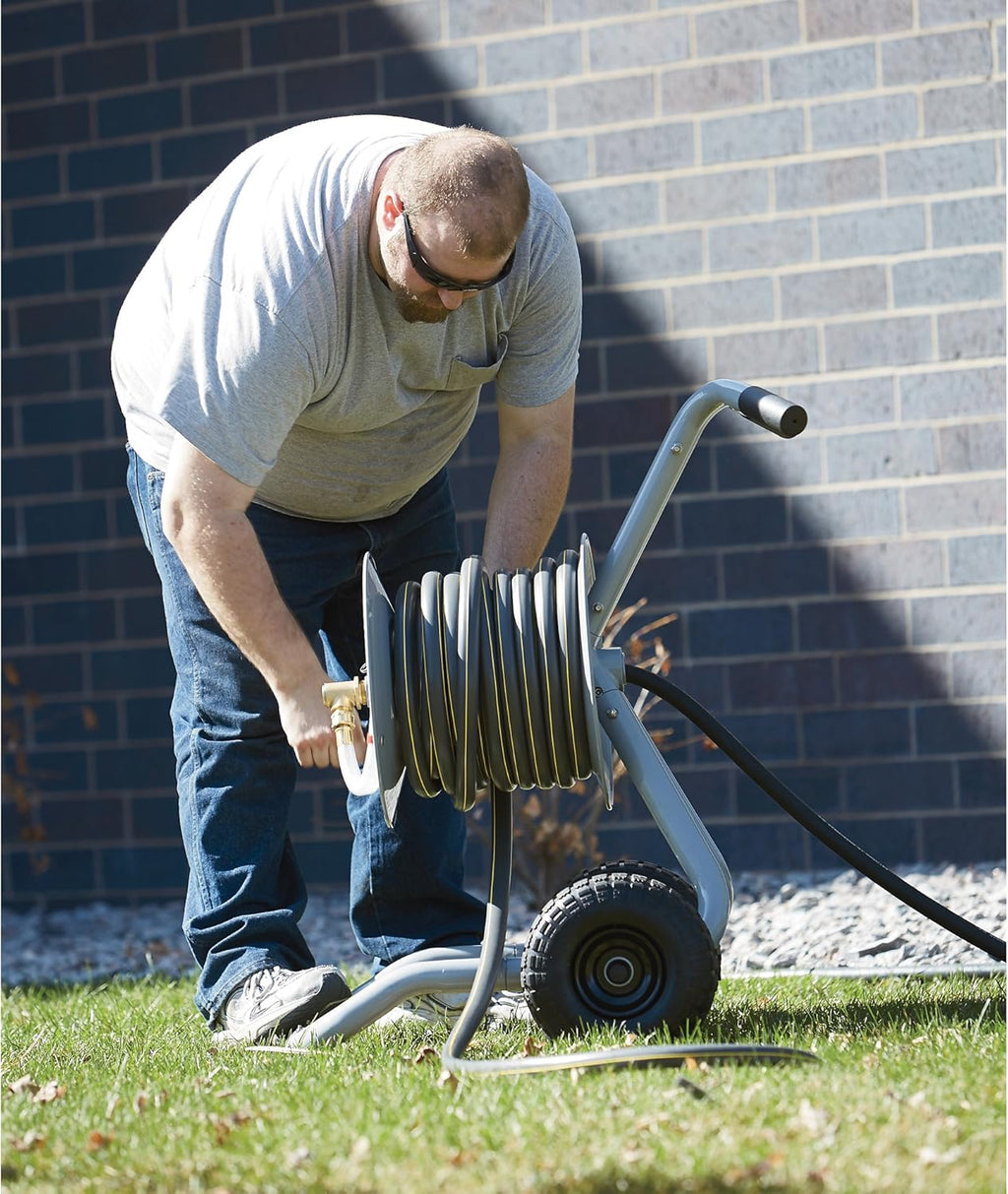 Garden Hose Reel Cart F390612
