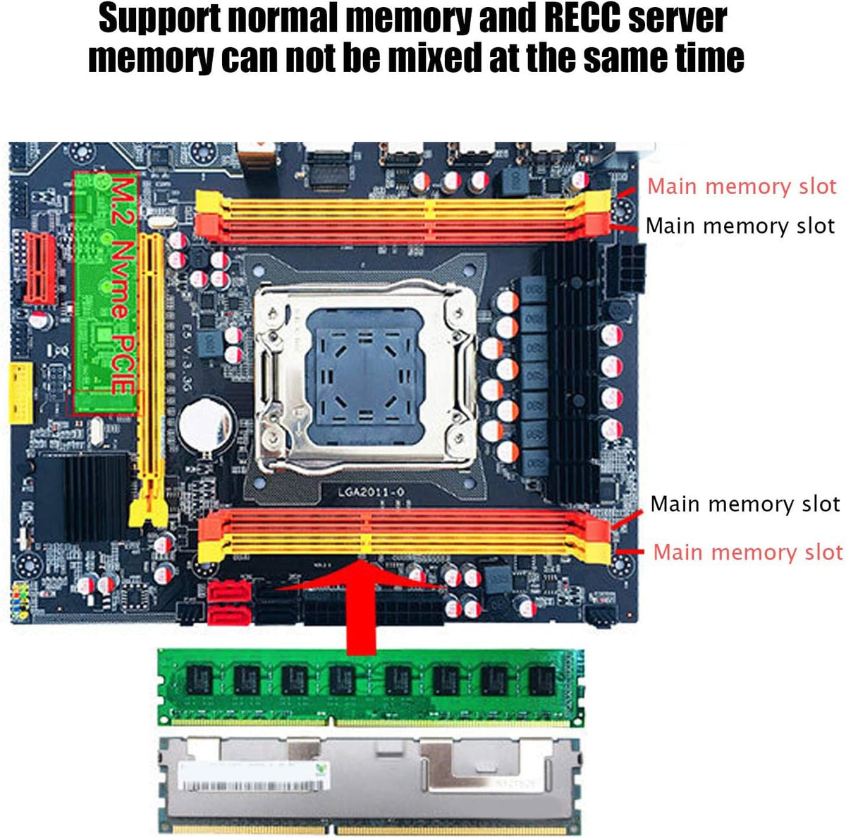 Gaming Motherboard, LGA 2011 Socket, DDR3 Memory, Integrated Sound Card, Network Card N964896