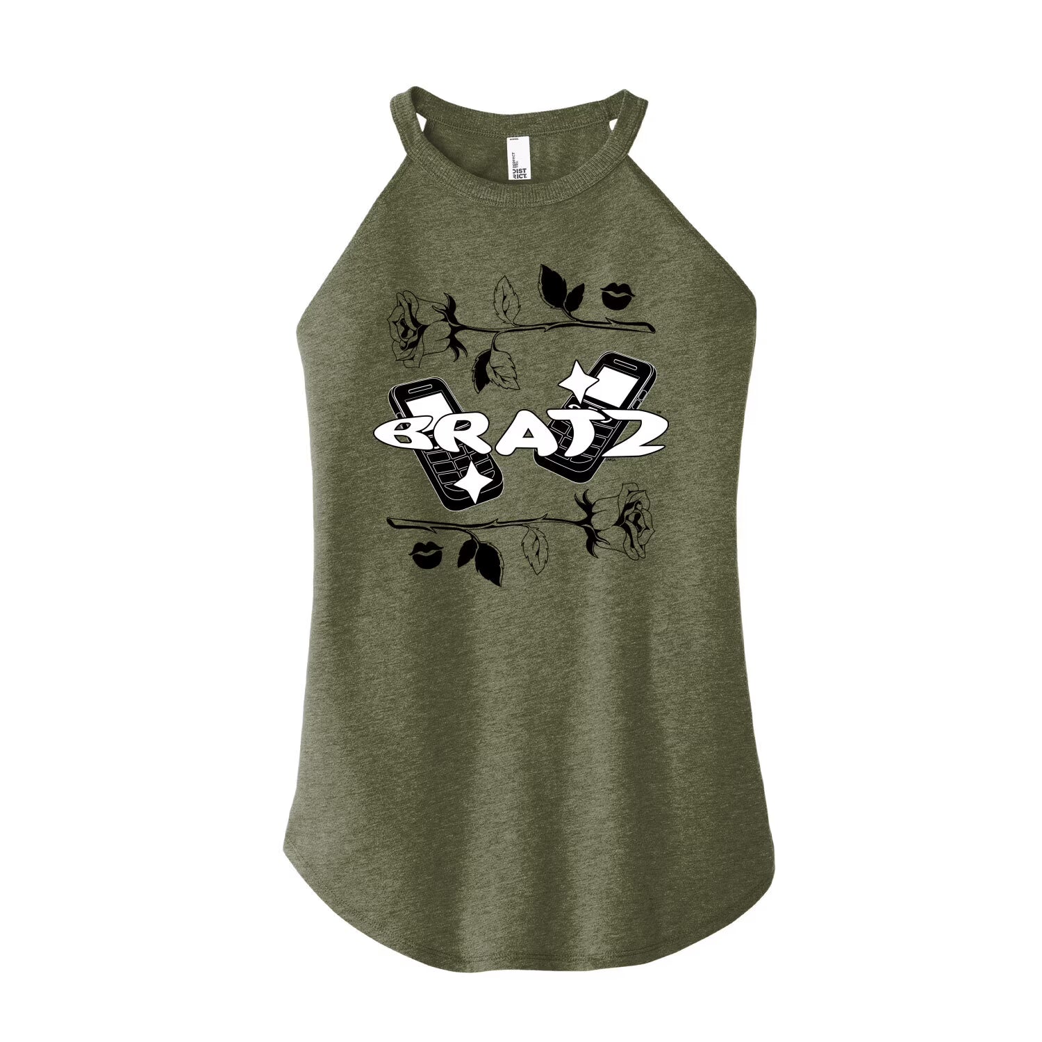 Jade High Neck Tank Top N678