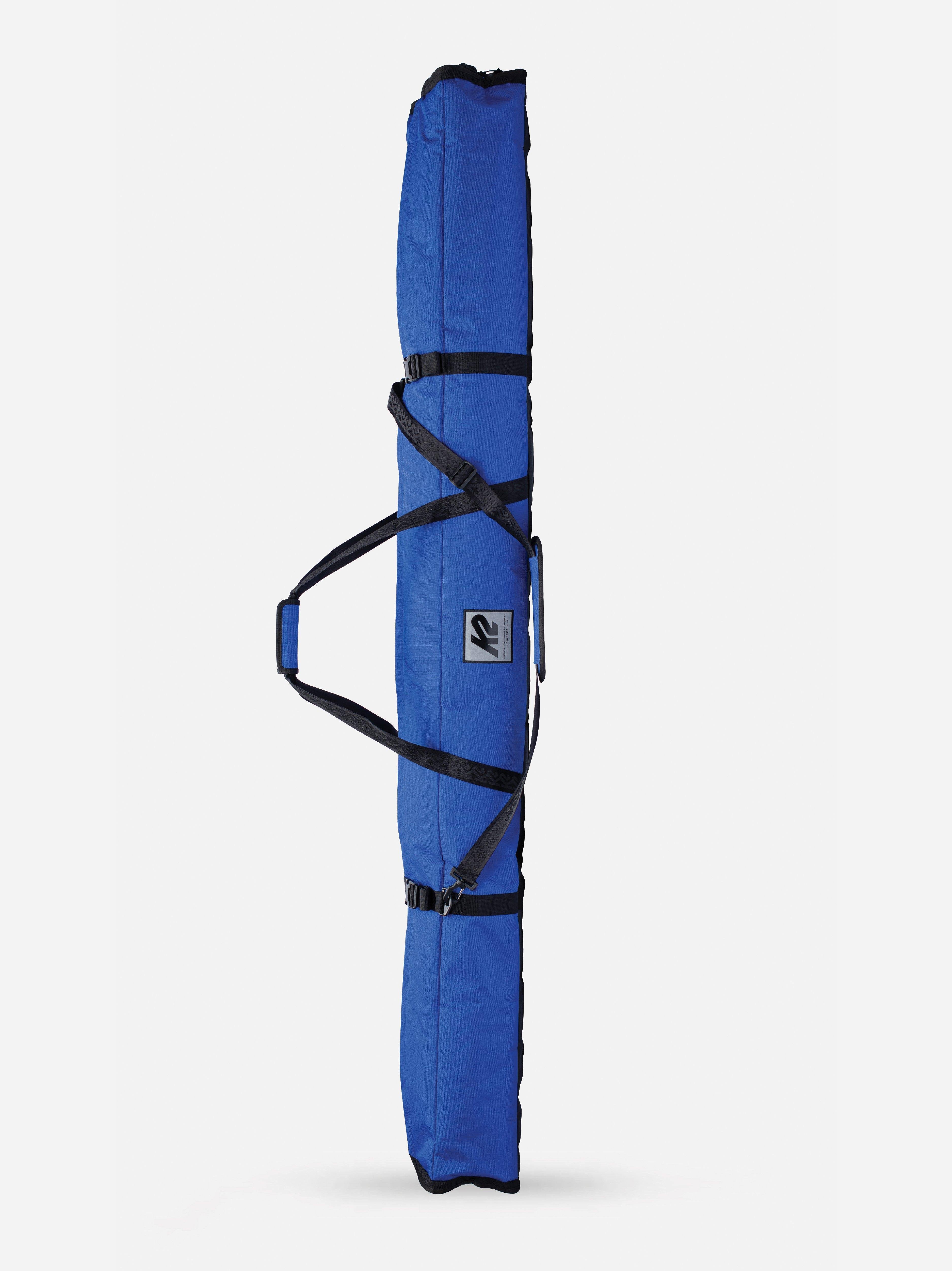 Blue 195cm Padded Ski Bag L195