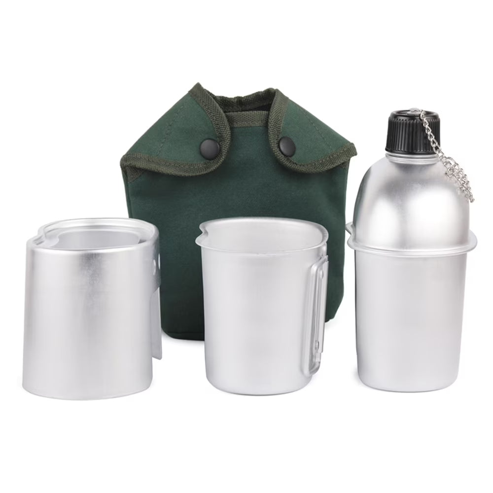 3pcs Aluminum Cookware Set with Cover Bag S503713