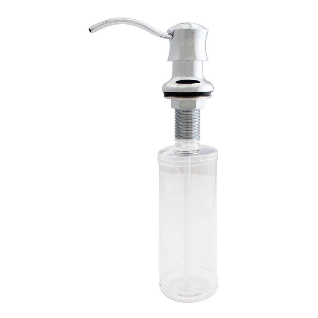 Chrome Double Strainer Kitchen Kit with Commercial Style Faucet U3480