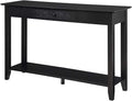 Cherry Console Table with Drawer R784743