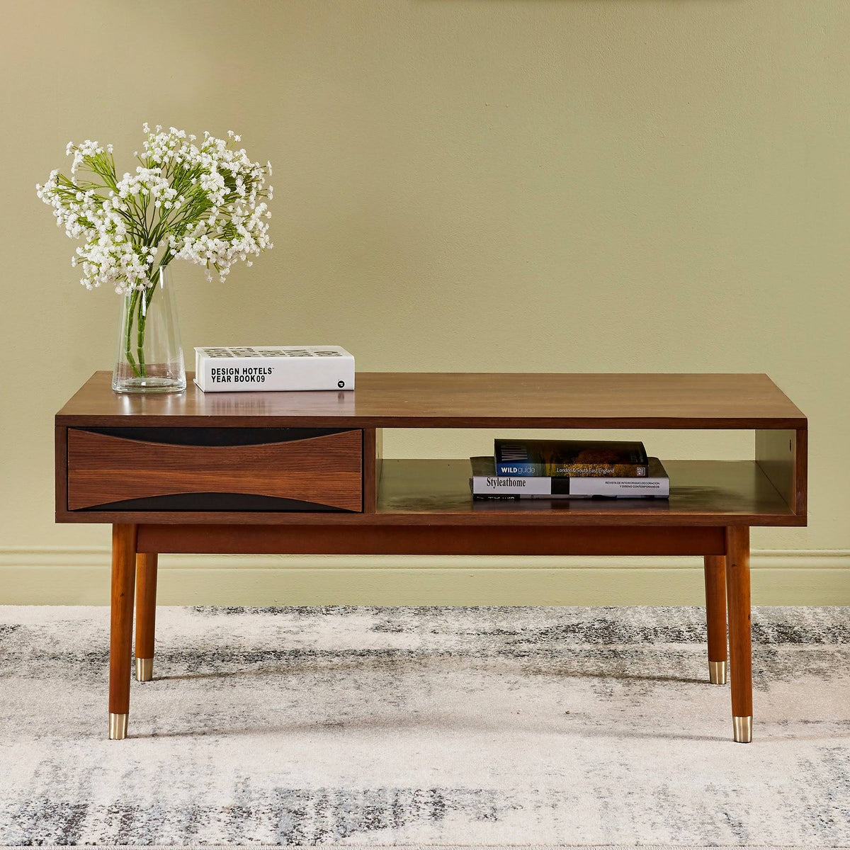 Walnut Coffee Table K656