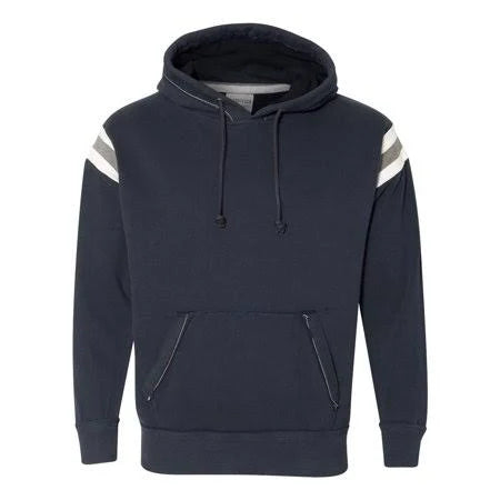 Blue Fleece Hooded Sweatshirt E420