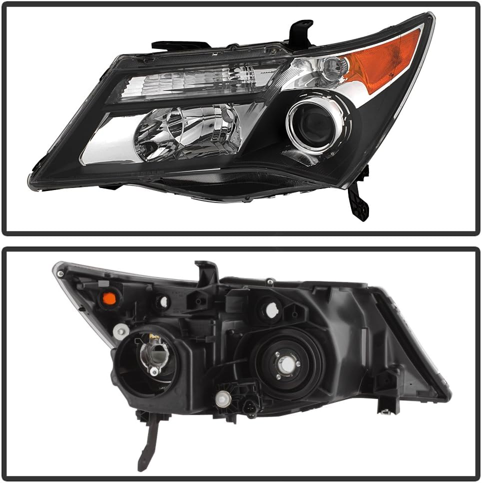 2007-2010 Acura MDX Headlight Headlamp HID Type Driver Side W828