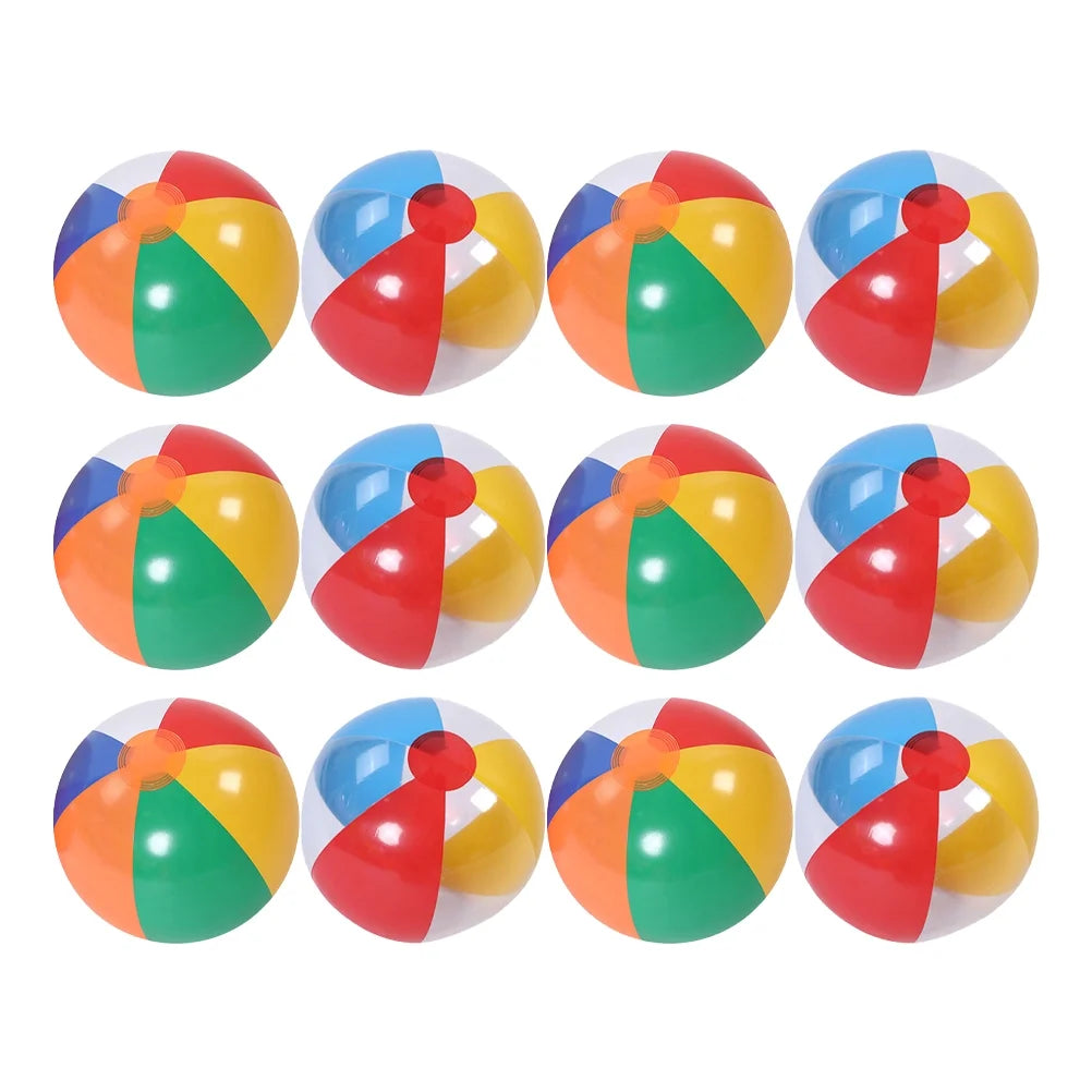 12pcs Inflatable Beach Ball Pool Toy F43222