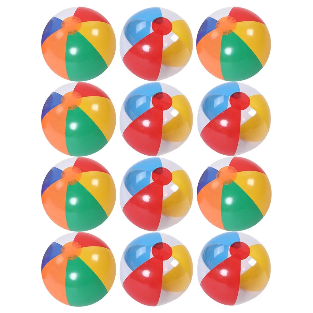12pcs Inflatable Beach Ball Pool Toy F43222