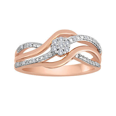 1/10 Ct. T.W. Diamond Bypass Ring X8911