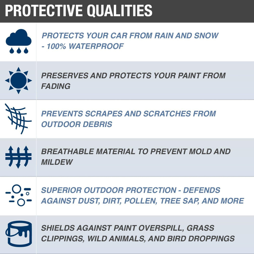 SUV Cover, 4 Layer Waterproof Dustproof UV Treated G73630