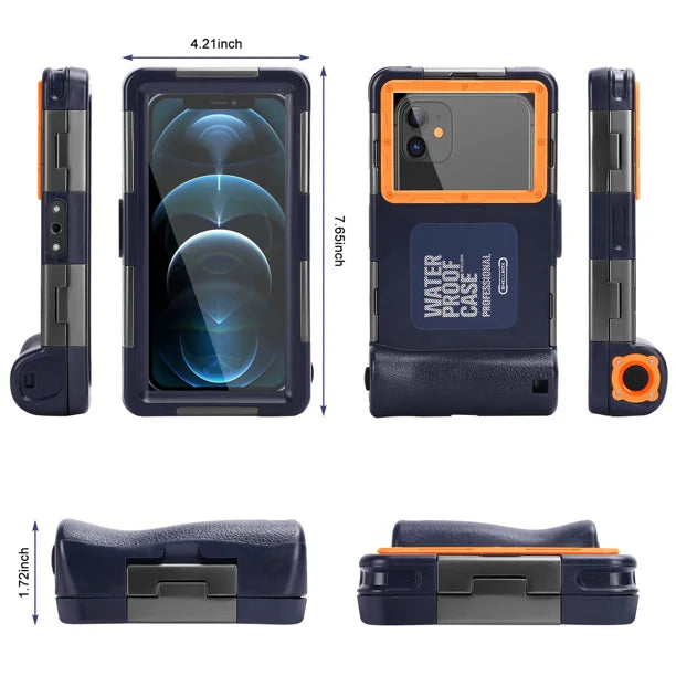 Waterproof Protective Case for Phones Up to 6.9 Inch V77977