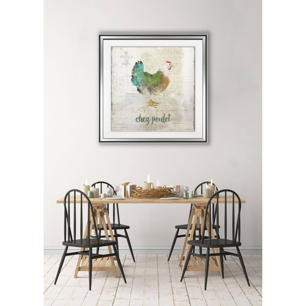 38 x 38 Framed Giclee Print S856