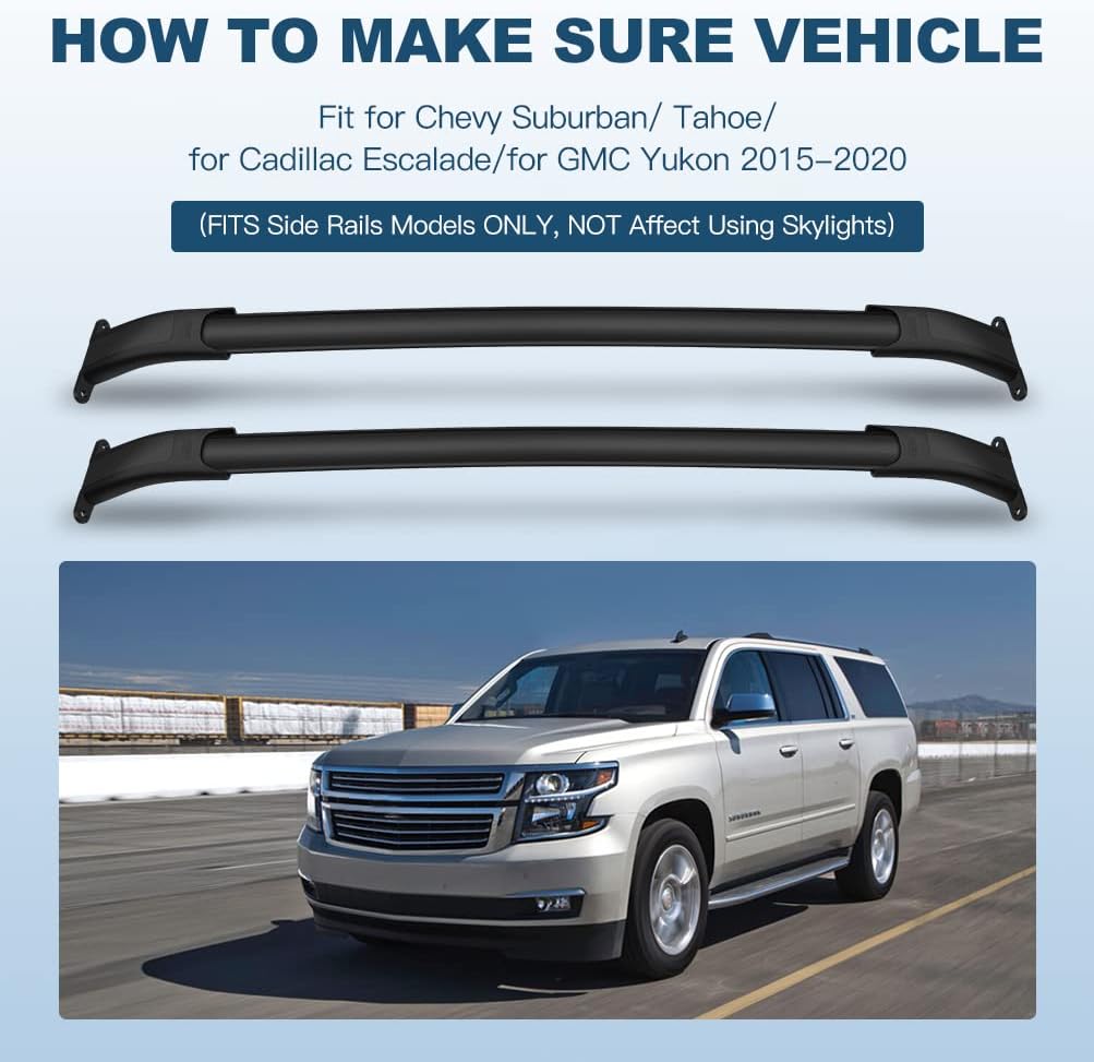 Roof Rack Crossbars Aluminum Rails D1309