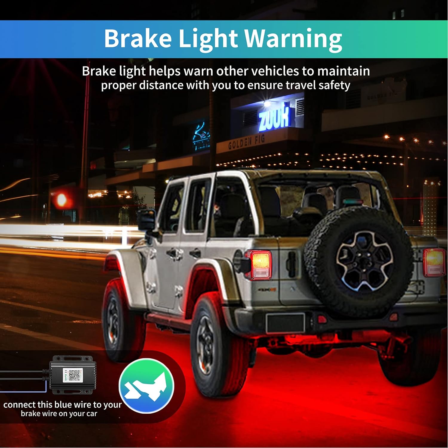 12 Pods LED Rock Lights Kit, APP/RF Control Multicolor Waterproof Exterior Rock Lights I193