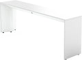 Slim Table with Arctic White Finish V7416