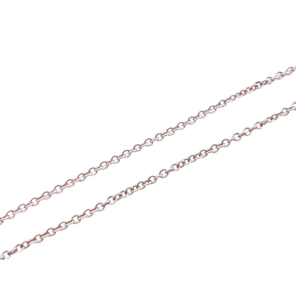 Tiffany T Smile 925 Silver Necklace L234