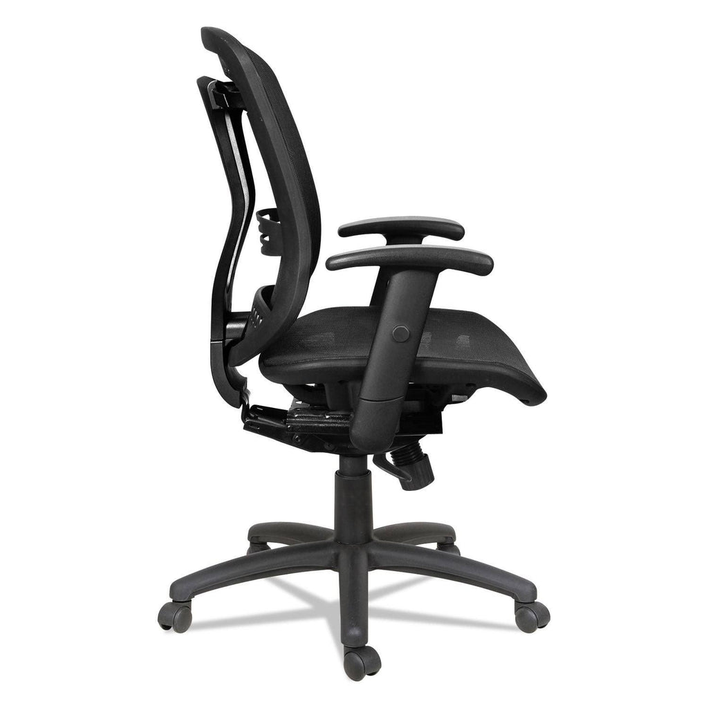 Black Mid-Back Suspension Mesh Chair J242866