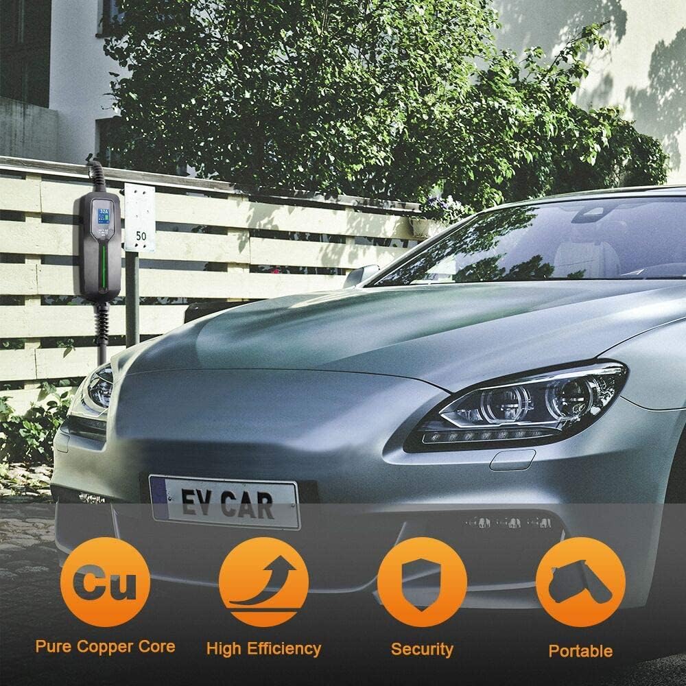 32 Amp Level 2 Portable EV Charger with NEMA14-50 S410