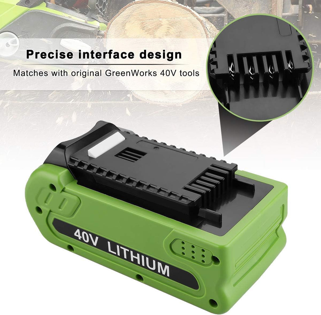 40V 3.0Ah Replacement Lithium Battery Pack of 2 G89931
