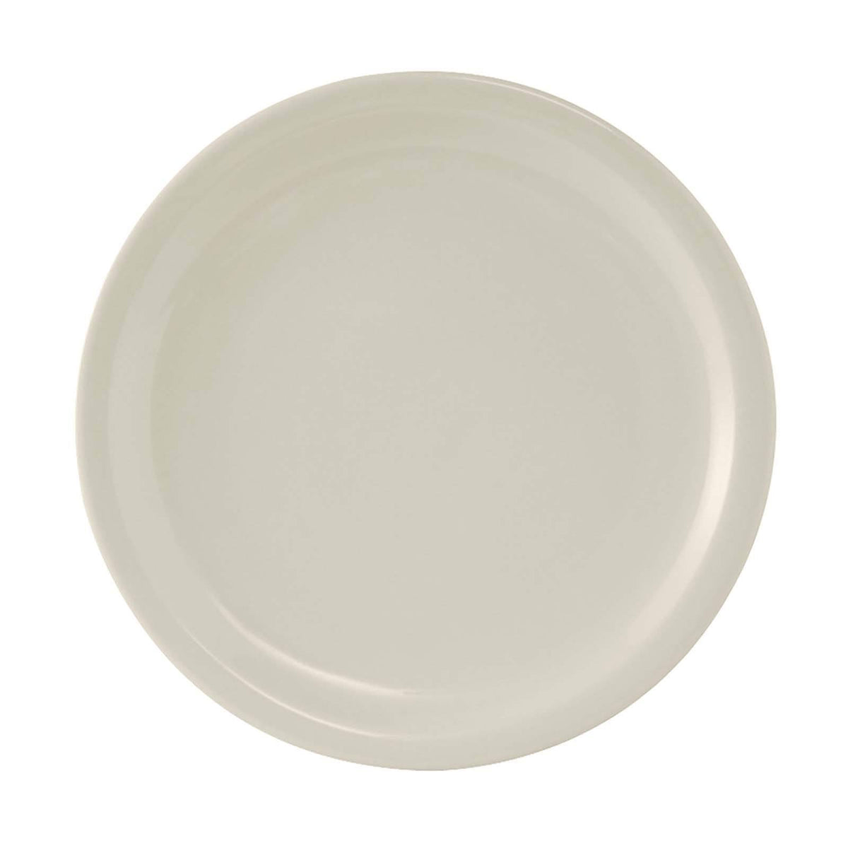 24/Case Eggshell Narrow Rim China Plate E42328