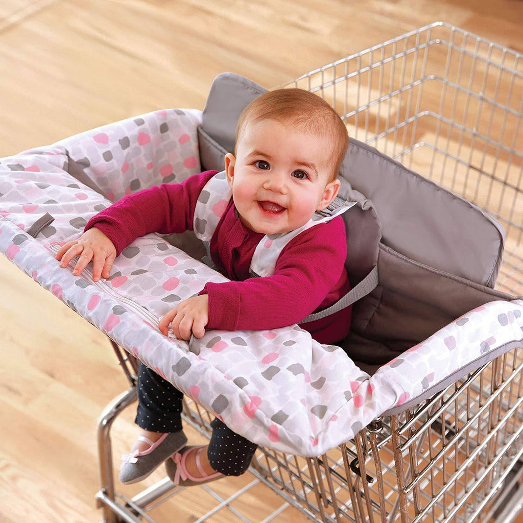 Pink 2 in 1 Shopping Cart Cover I9695