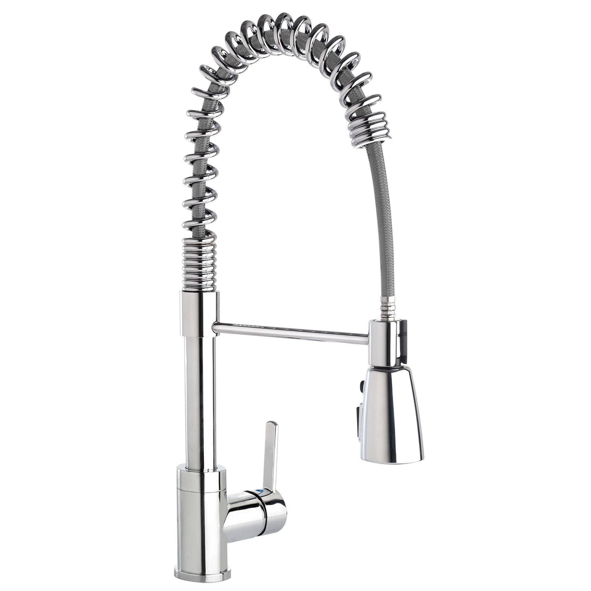 Chrome Double Strainer Kitchen Kit with Commercial Style Faucet U3480