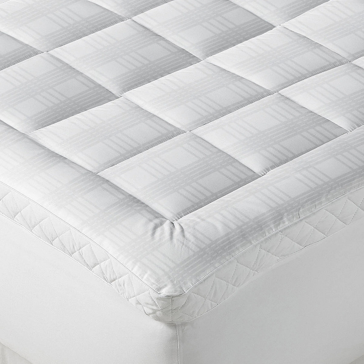 Twin Cotton Mattress Topper Pad P3147